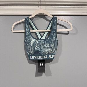 Under Armour Sage Green Sports Bra – Size Small